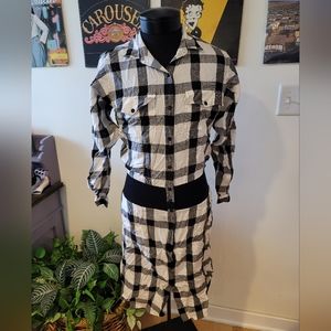 80s Vintage Liz Claiborne Jumpsuit Dress